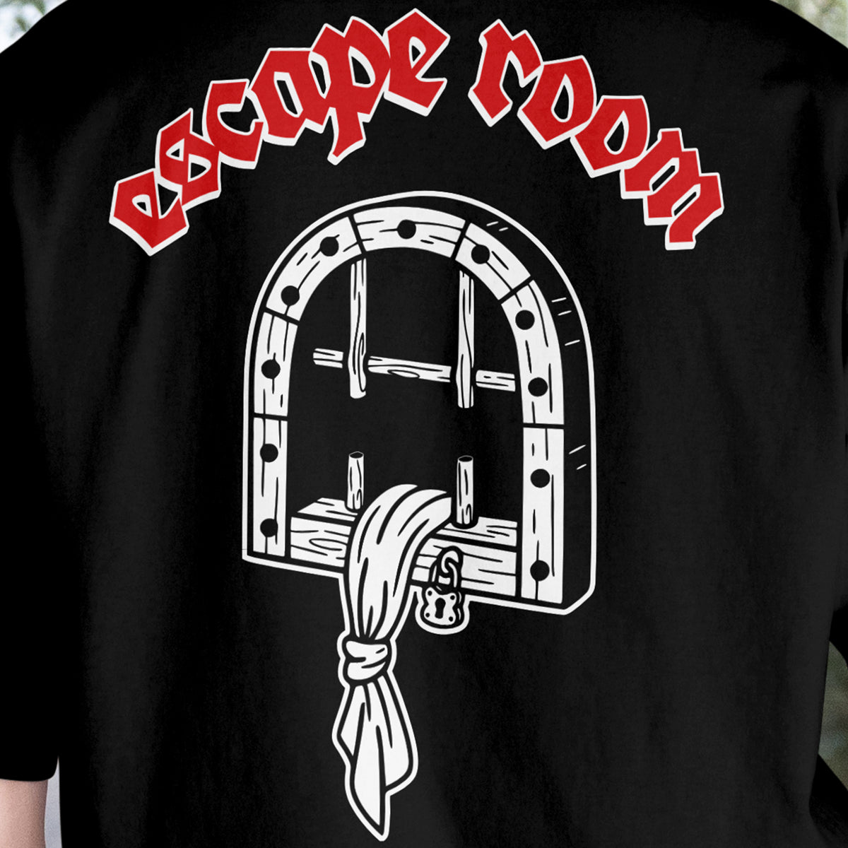 "ESCAPE ROOM" TEE X HUSTLER COLLECTION