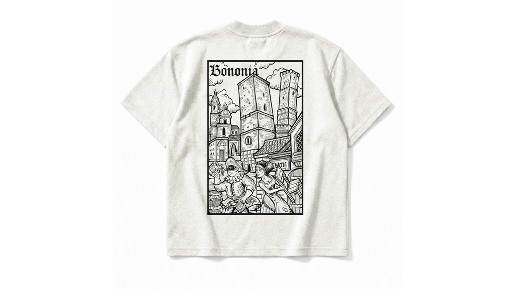 "BONONIA" TEE X SKUDO TATTOO